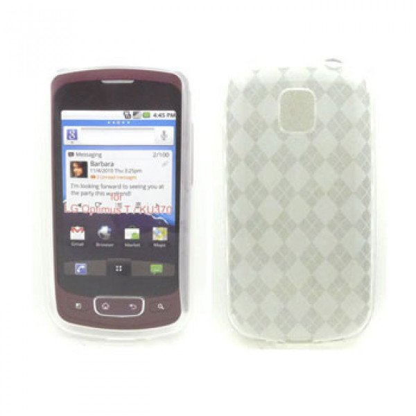 Wholesale TPU Gel Case for LG Optimus T / P509 (Clear)